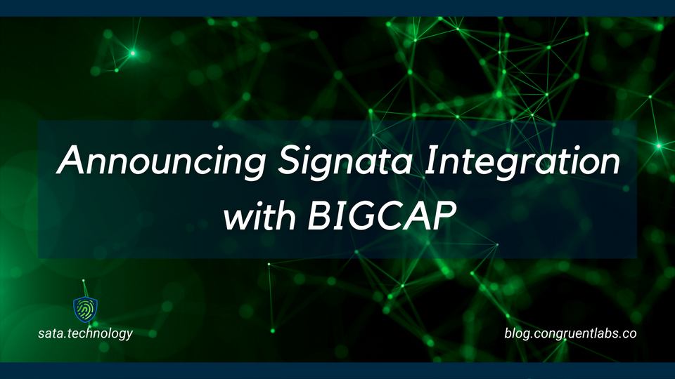 Announcing Signata Integration with BIGCAP